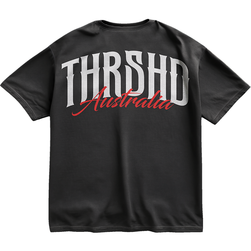THRSHD Aus 2 BLACK T-Shirt
