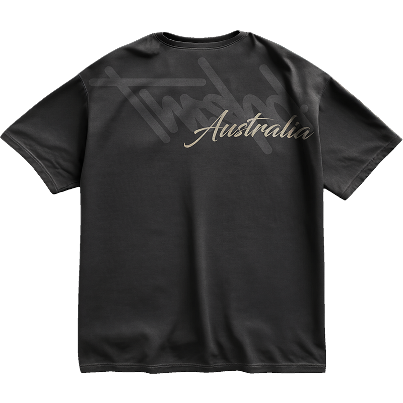 THRSHD Graffiti BLACK T-Shirt