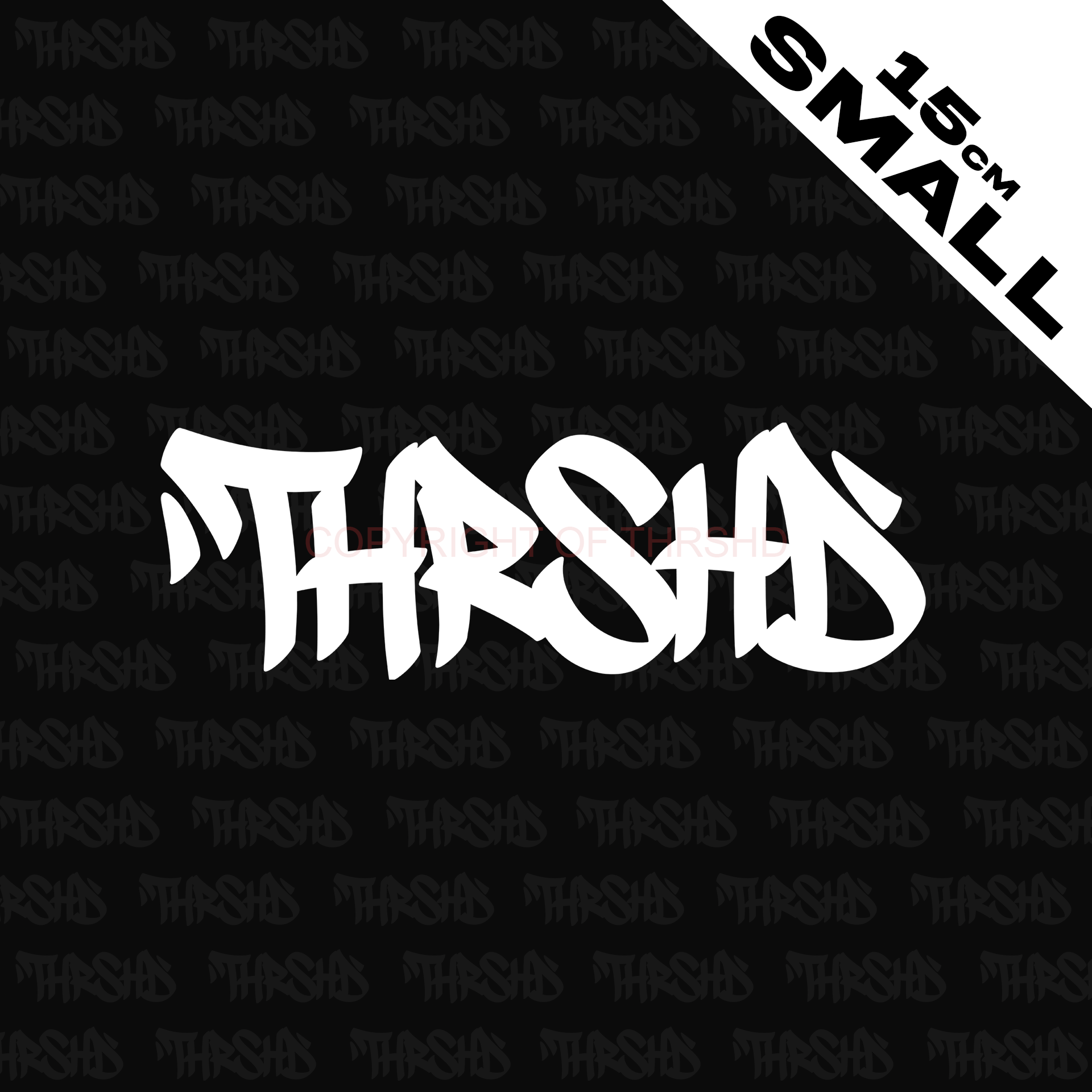 SMALL - 'GRAFFITI' Die-Cut